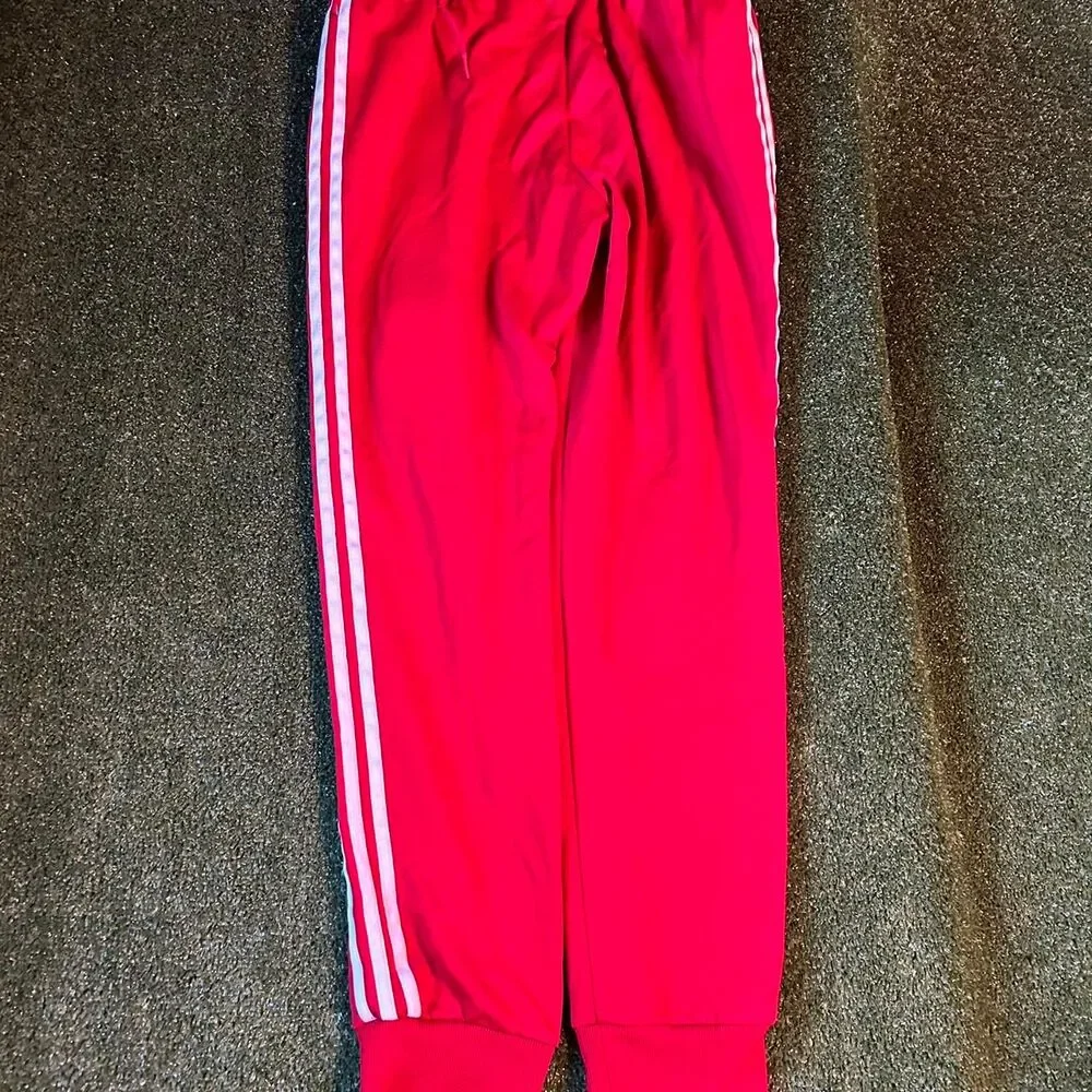 Adidas-originals Men's Red and Pink Joggers-tracksuits